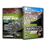 Football Manager 2017 Pc Game V2 Cover Tasarımı (Dvd Cover)